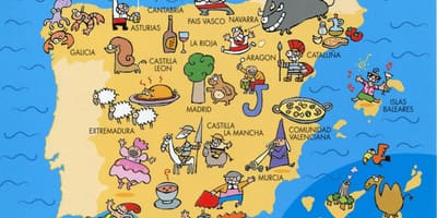 スペインのマップキッズ