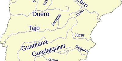 スペイン川地図